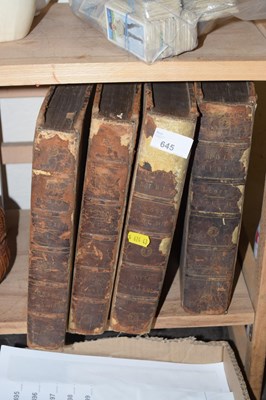 Lot 645 - Thomas Scott 4 Vols of The Old & New Testaments