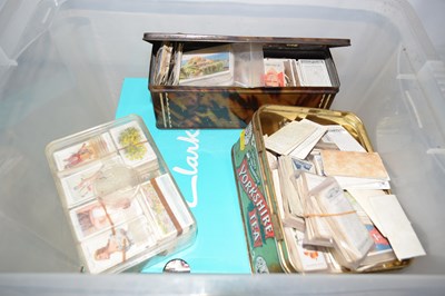 Lot 654 - Box of various cigarette cards