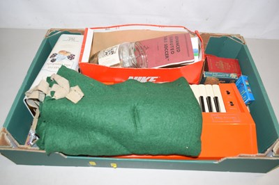 Lot 664 - Boxed of mixed items to include a miniature...