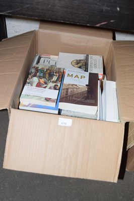 Lot 670 - One box of mixed books