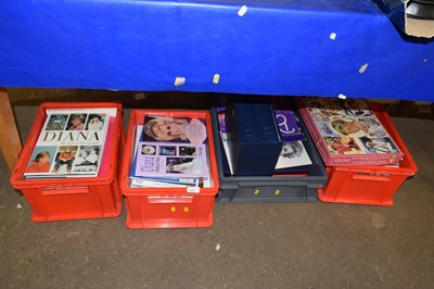 Lot 693 - Four boxes of various Princess Diana and...