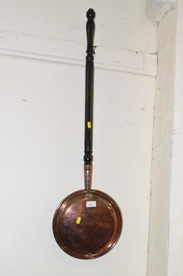 Lot 703 - Copper bed warming pan
