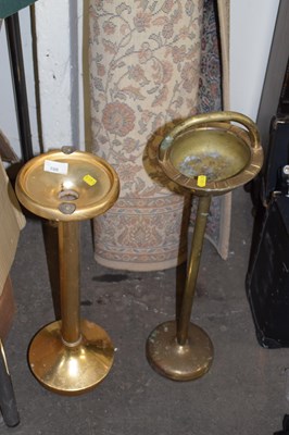 Lot 708 - Two pedestal ashtrays