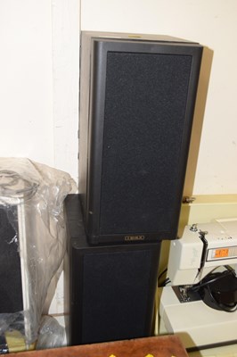 Lot 727 - Pair of Mission speakers