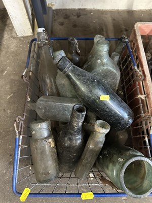 Lot 740 - Vintage glass bottles