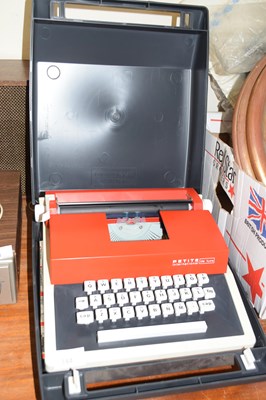 Lot 744 - A Petite portable typewriter