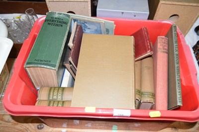 Lot 768 - One box of mixed books