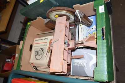 Lot 770 - One box of various items to include mantel...
