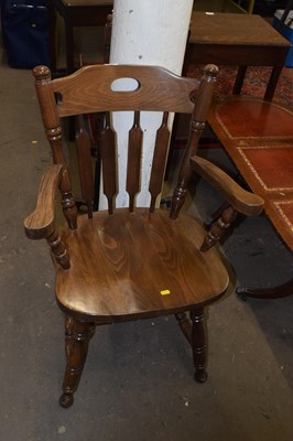Lot 792 - A modern carver chair