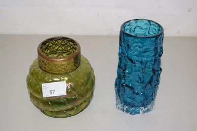 Lot 57 - Two glass vases