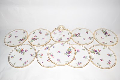 Lot 218 - A group of Copeland late 19th Century plates...