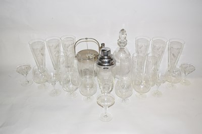 Lot 240 - A quantity of glass ware by Roland Ward...