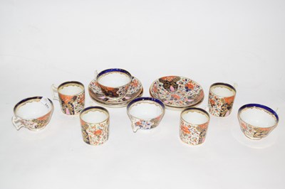 Lot 243 - Quantity of Derby porcelain wares mid 19th...