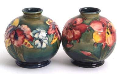 Lot 285 - Two Moorcroft vases of globular shape, one...