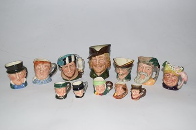 Lot 328 - Collection of Royal Doulton character jugs,...