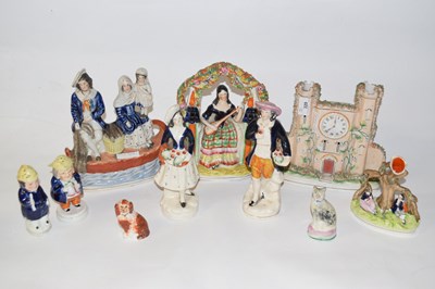 Lot 329 - Quantity of late 19th Century Staffordshire...