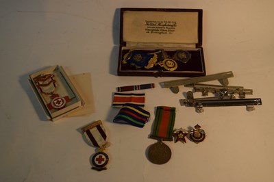 Lot 336 - Collection of various Red Cross enamel badges...