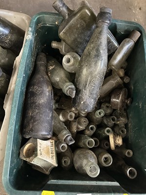 Lot 740C - Vintage glass bottles