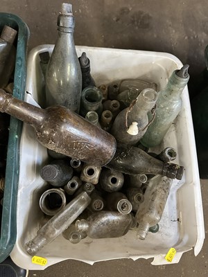 Lot 740D - Vintage glass bottles