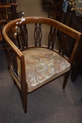 Lot 390 - Late 19th or early 20th Century mahogany and...