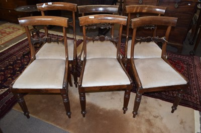 Lot 431 - A set of six early 19th Century mahogany bar...