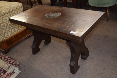 Lot 441 - Jack Grimble of Ingworth, a heavy oak coffee...
