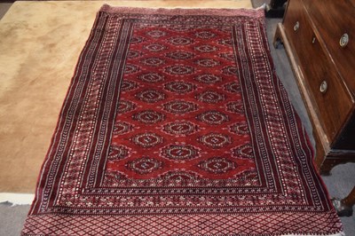 Lot 495 - A 20th Century machine made Pakistani floor...