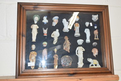 Lot 37 - A framed collection of various 19th Century...