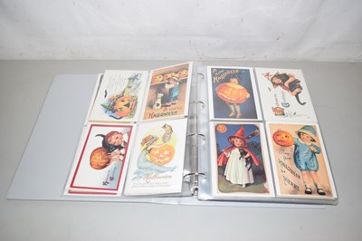 Lot 86 - An album of Halloween postcards and photograhs