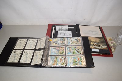 Lot 87 - An album of various art related postcards to...