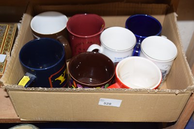 Lot 528 - Quantity of mugs