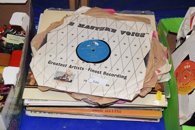 Lot 540 - Assorted LP's and 78's