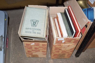 Lot 573 - Two boxes of books
