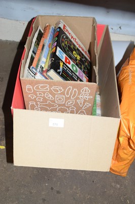 Lot 579 - Box of books