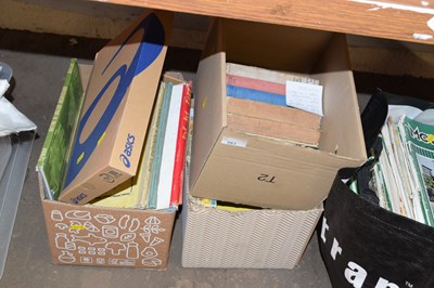 Lot 583 - Three boxes of assorted books