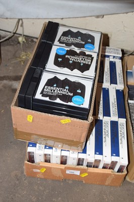 Lot 590 - Two boxes of CD's