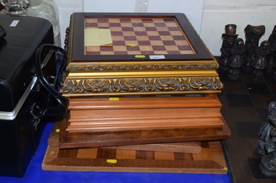 Lot 667 - Quantity of chess boards