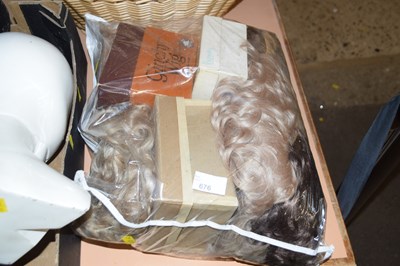 Lot 676 - Quantity of wigs