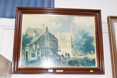 Lot 739 - An oleograph print after Springer