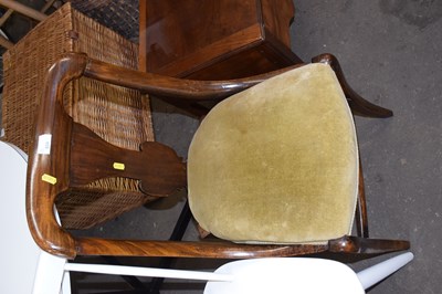 Lot 824 - A late 19th Century side chair with...