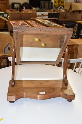 Lot 831 - A Victorian dressing table mirror