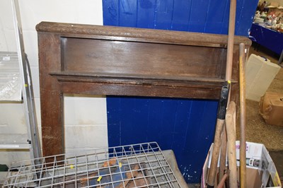 Lot 870 - A hardwood fire surround